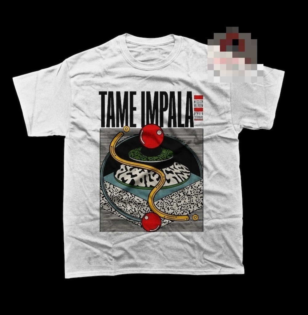 Tame Impala Unisex T-Shirt - The Slow Rush Album Tee